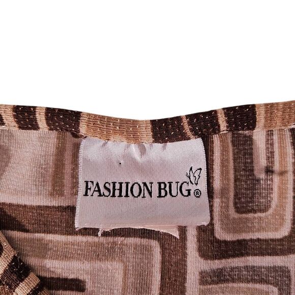 90s-does-70s vintage mod graphic top - Picture 6 of 6